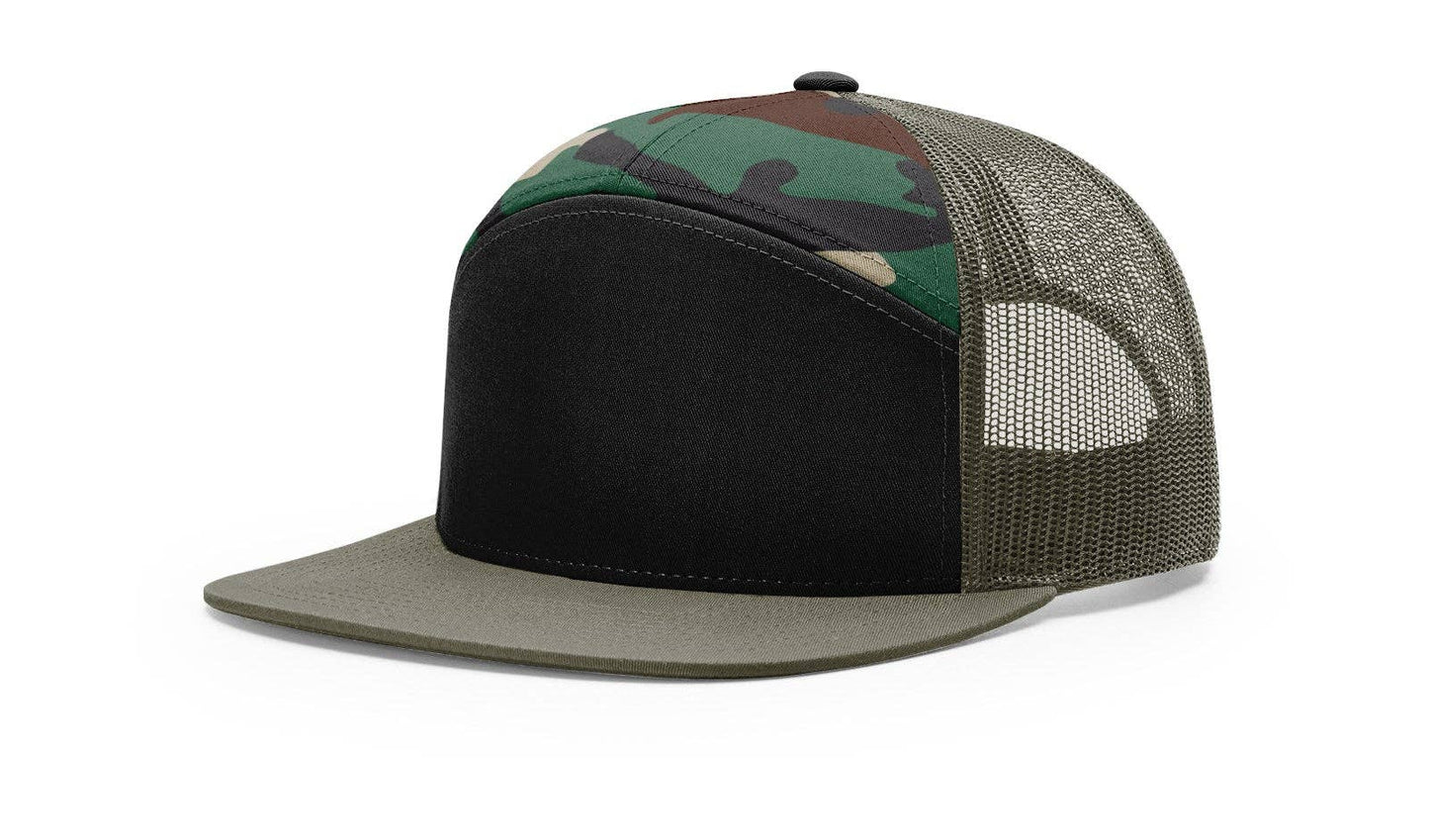 Shield Republic LLC - I Second That Woven Patch Hat: Curved Bill Snapback / Heather And Black