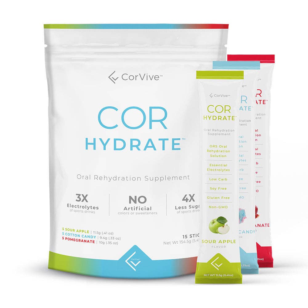 Corvive - CORVIVE HYDRATE - Oral Hydration Solution: Watermelon