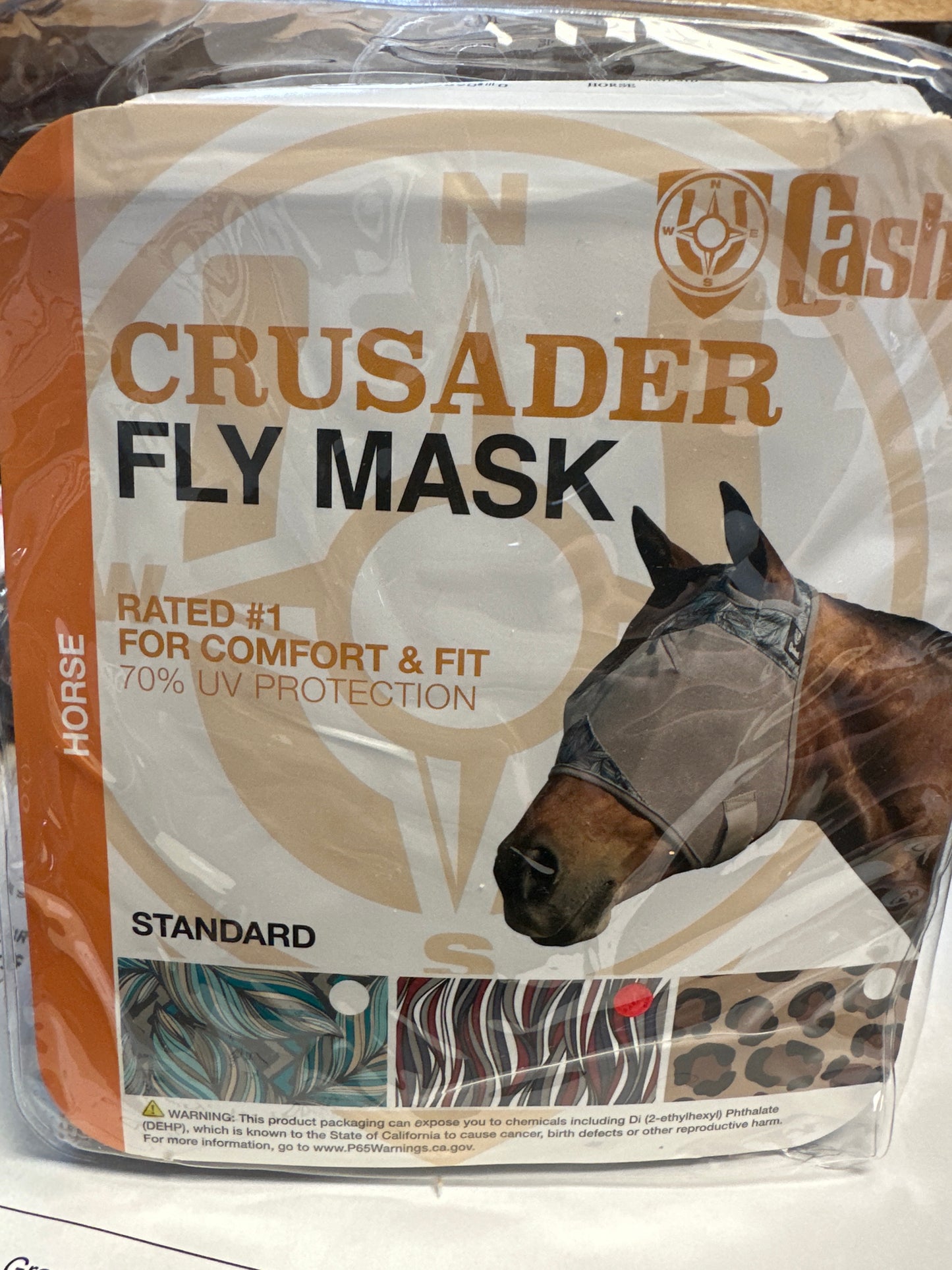 Crusader fly mask no ears