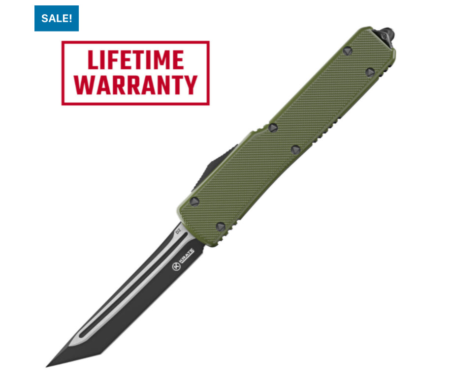 KRATE TACTICAL CARBON FIBER OTF KNIFE