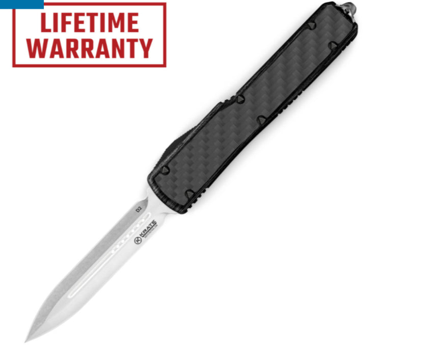 KRATE TACTICAL CARBON FIBER OTF KNIFE