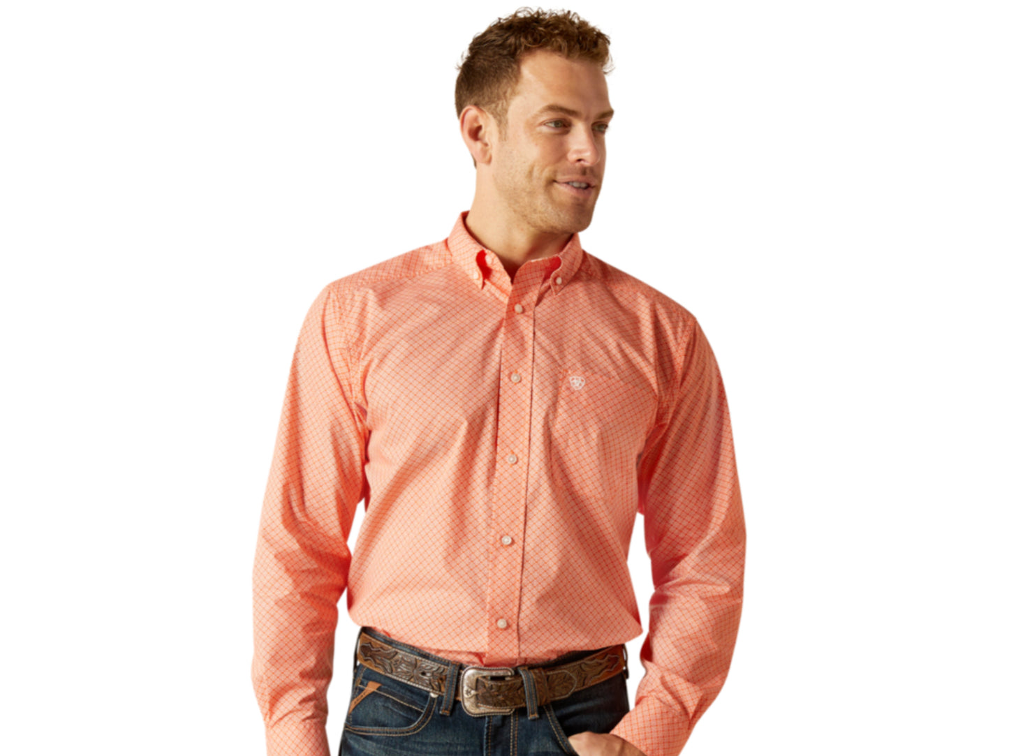 ARIAT MENS RORY LONG SLEEVE BUTTON UP SHIRT