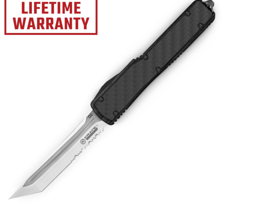 KRATE TACTICAL CARBON FIBER OTF KNIFE