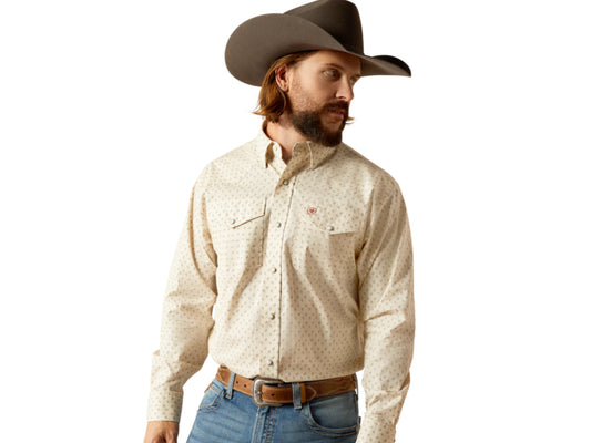 ARIAT MENS SALEM SNAP CLASSIC FIT LONG SLEEVE SHIRT