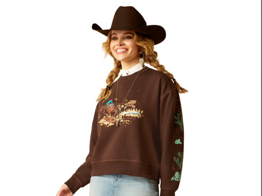 ARIAT WOMENS RIATA SWEATSHIRT