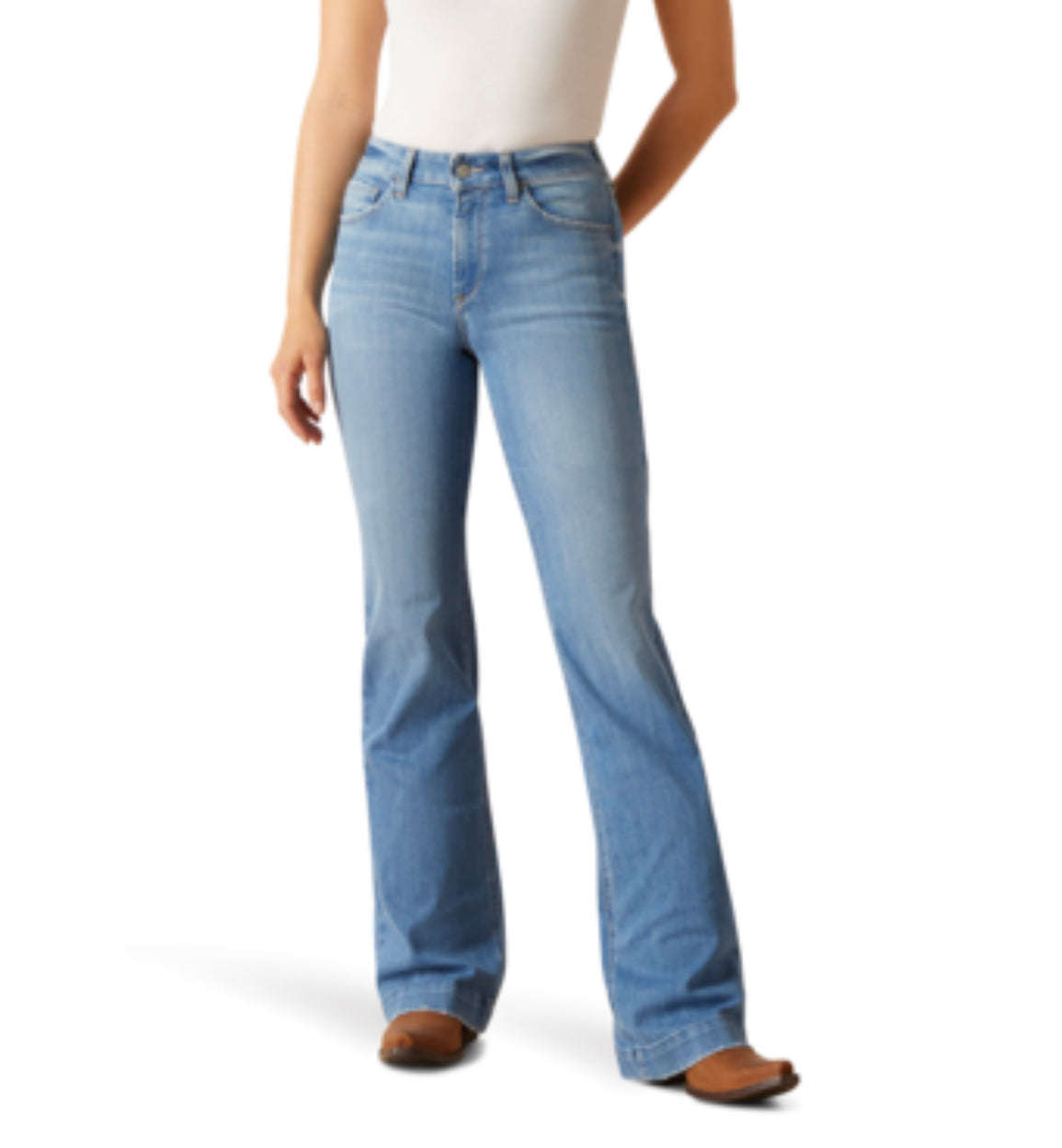 ARIAT WOMENS HIGH RISE ALICE SLIM TROUSER JEAN