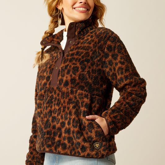 ARIAT CHEETAH PRINT SHERPA 10053009