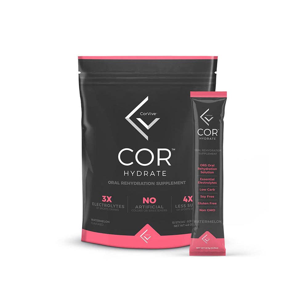 Corvive - CORVIVE HYDRATE - Oral Hydration Solution: Watermelon