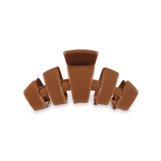 TELETIES - Classic Caramel Medium Classic Hair Clip