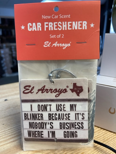 EL ARROYO CAR AIR FRESHENER