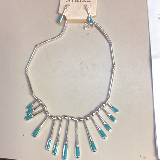 SILKIE STRIKE TURQUOISE NECKLACE